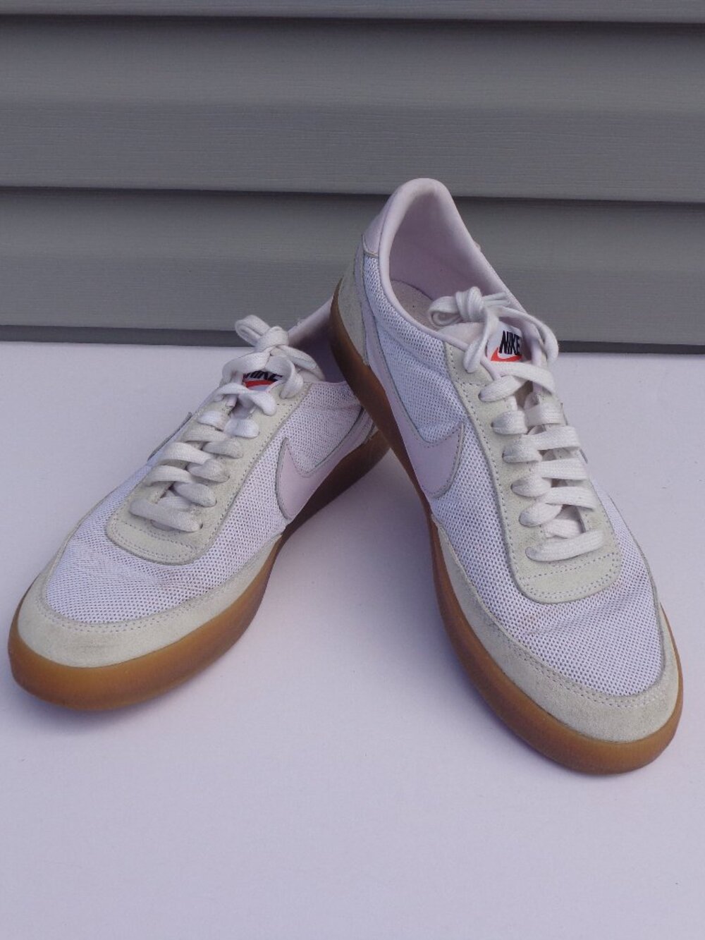 Nike Killshot 2 Textile Women's Shoes (White/Gum Light Brown/Barely Grape) Sz 11